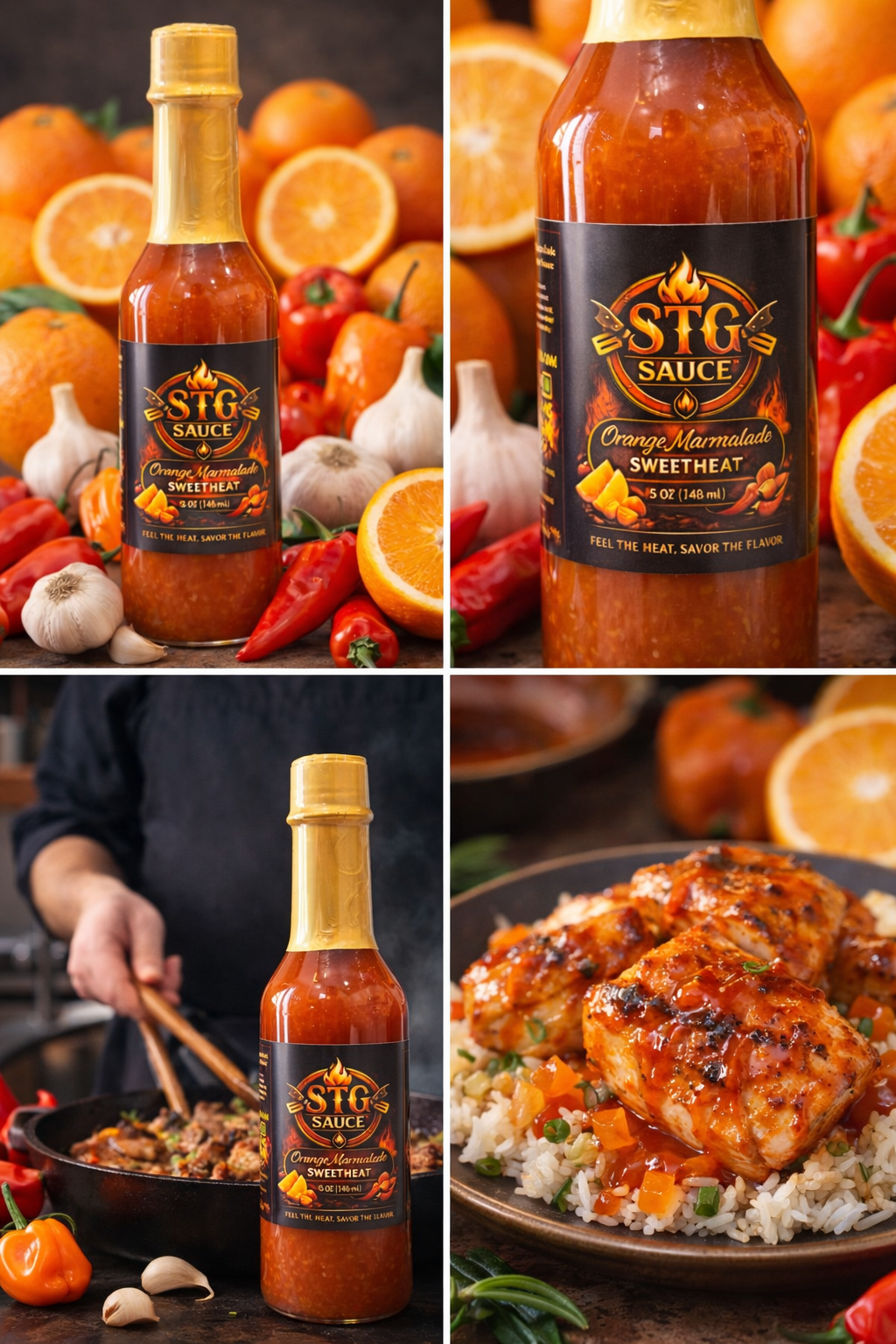 STG Sauce - Orange Marmalade Sweet Heat (5oz)