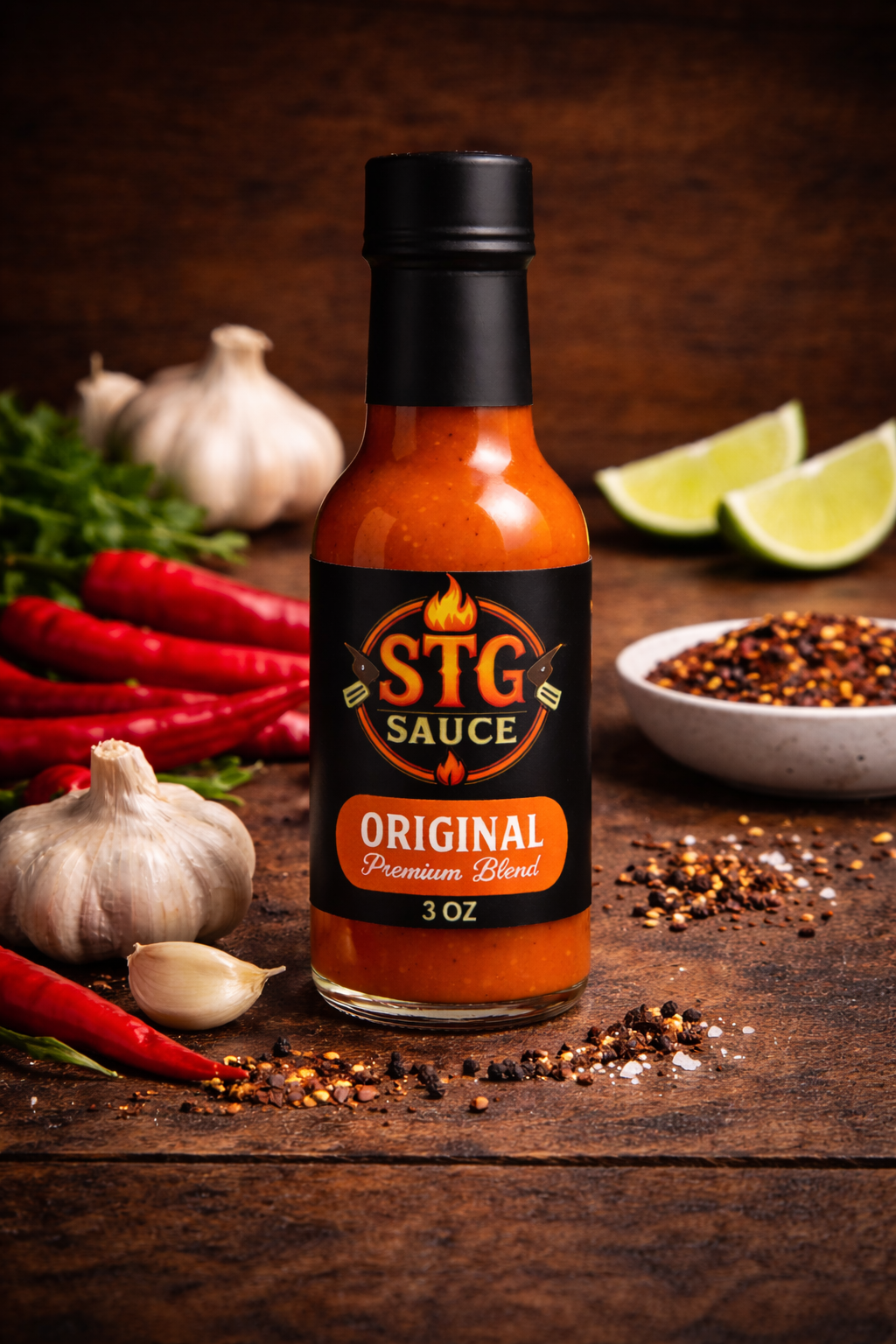 Original & Ginger Mango/Power Of Two 3oz STG Sauce