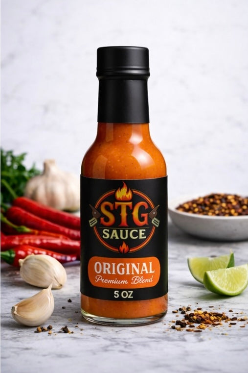 STG Sauce – Original Premium Blend (100% Sweet Heat) (5oz)