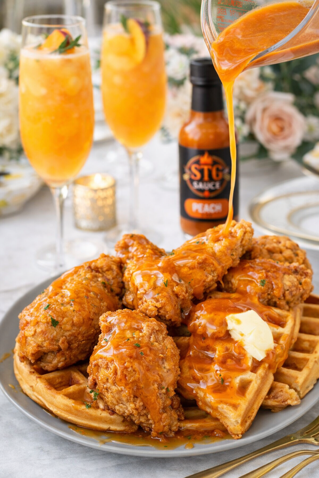 Strawberry & Peach/Power Of Two 3oz STG Sauce