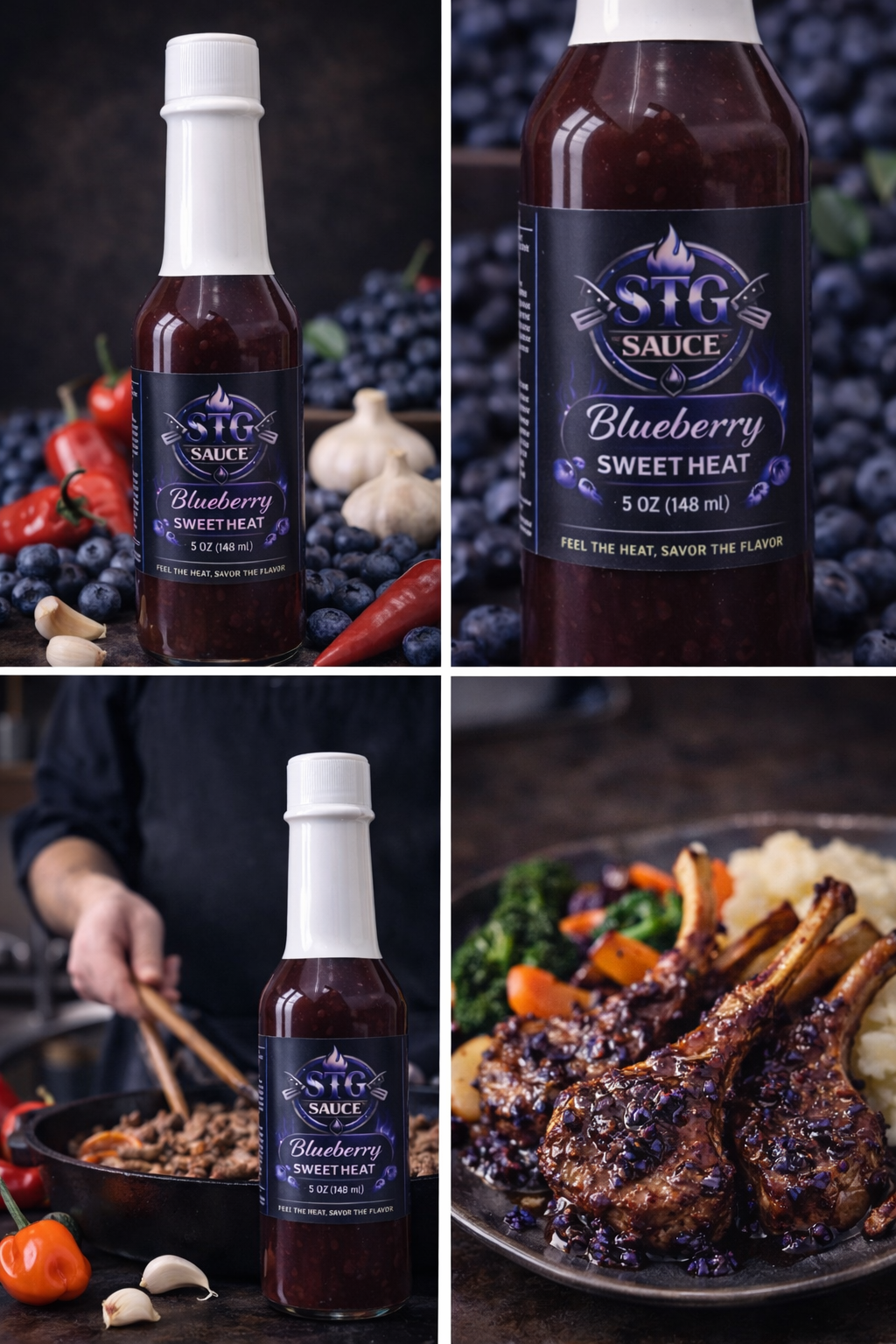 STG Sauce - Blueberry Sweet Heat (5oz)