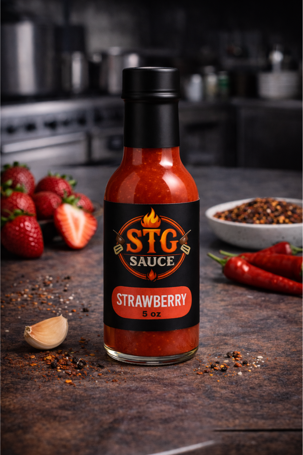 STG Sauce – Strawberry Sweet Heat (5oz)